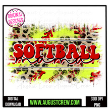 Load image into Gallery viewer, Softball Mama | Leopard|  Digital Download
