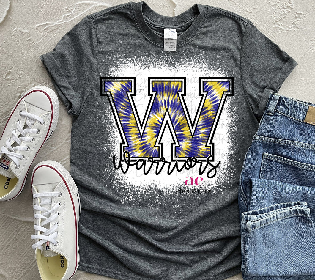 Copy of WoodCliff Warriors   | School Spirit Shirt (BLEACHED)