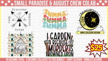 Load image into Gallery viewer, August Crew &amp; Small Paradise Collab- DIGITAL DRIVE
