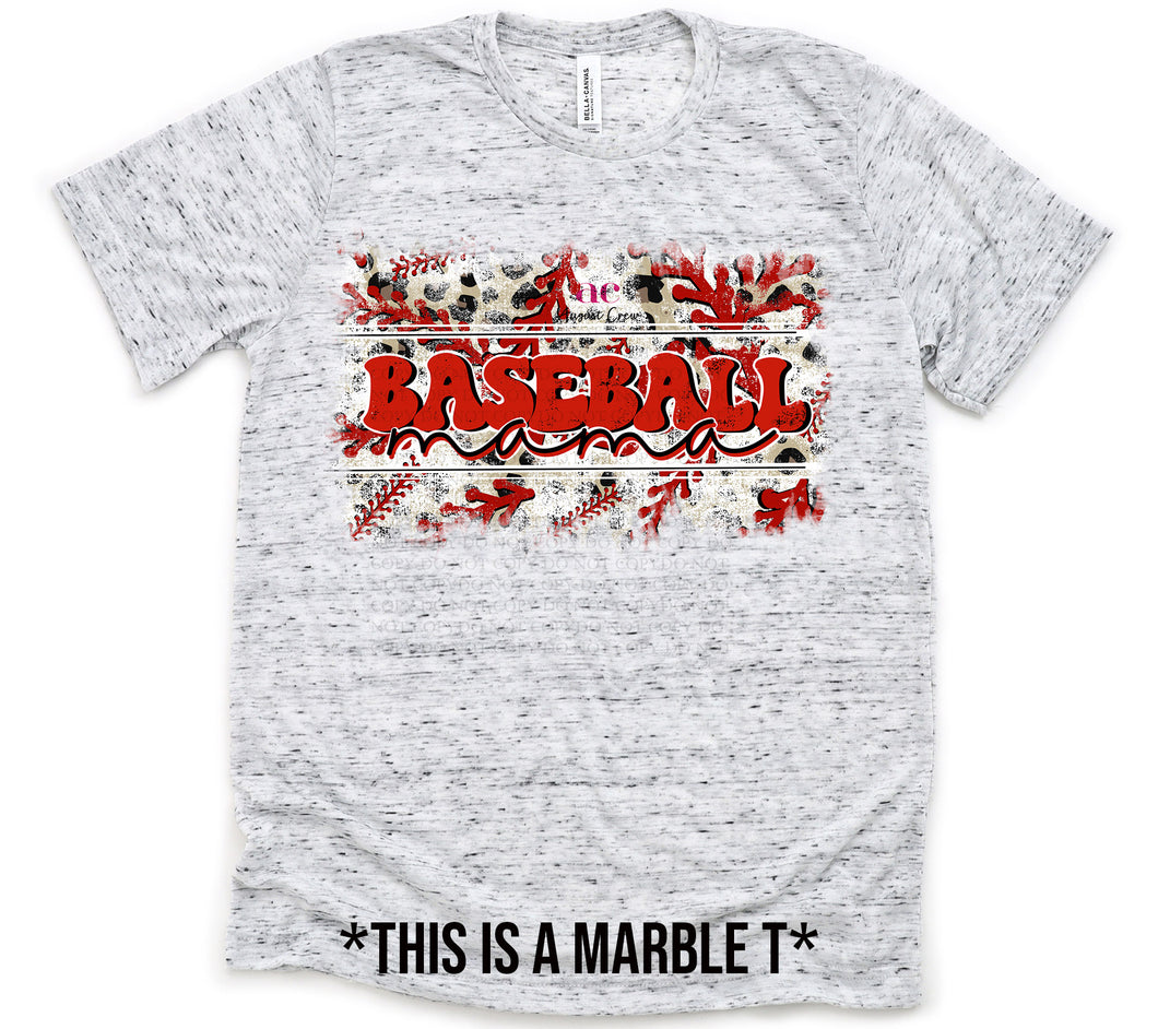 Baseball Mama |  T shirt (non bleached)