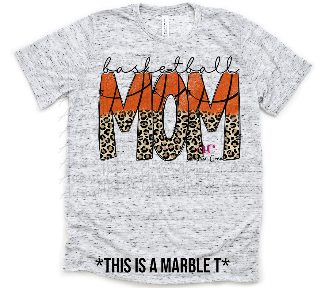 Basketball Mom  | T shirt (non bleached)