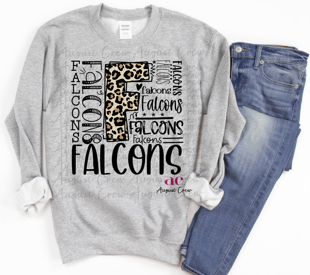 Falcon Leopard | Sweatshirt **PRE ORDER**