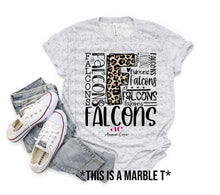 Load image into Gallery viewer, Falcon | Typography| Leopard| T shirt
