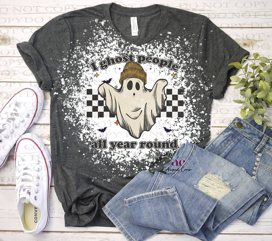 Ghost People Year Round |   Bleached Sweatshirt OR T shirt