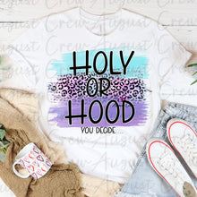 Load image into Gallery viewer, Holy Or Hood |Leopard| Blue &amp; Purple | DIGITAL DOWNLOAD
