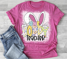 Load image into Gallery viewer, One Hoppy Teacher | T shirt (Bleached)
