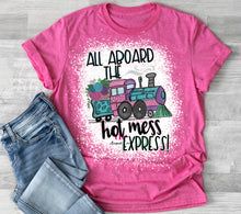 Load image into Gallery viewer, Hot Mess Express |   Bleached Sweatshirt OR T shirt
