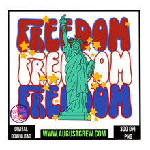 Load image into Gallery viewer, Lady liberty freedom | Digital Download
