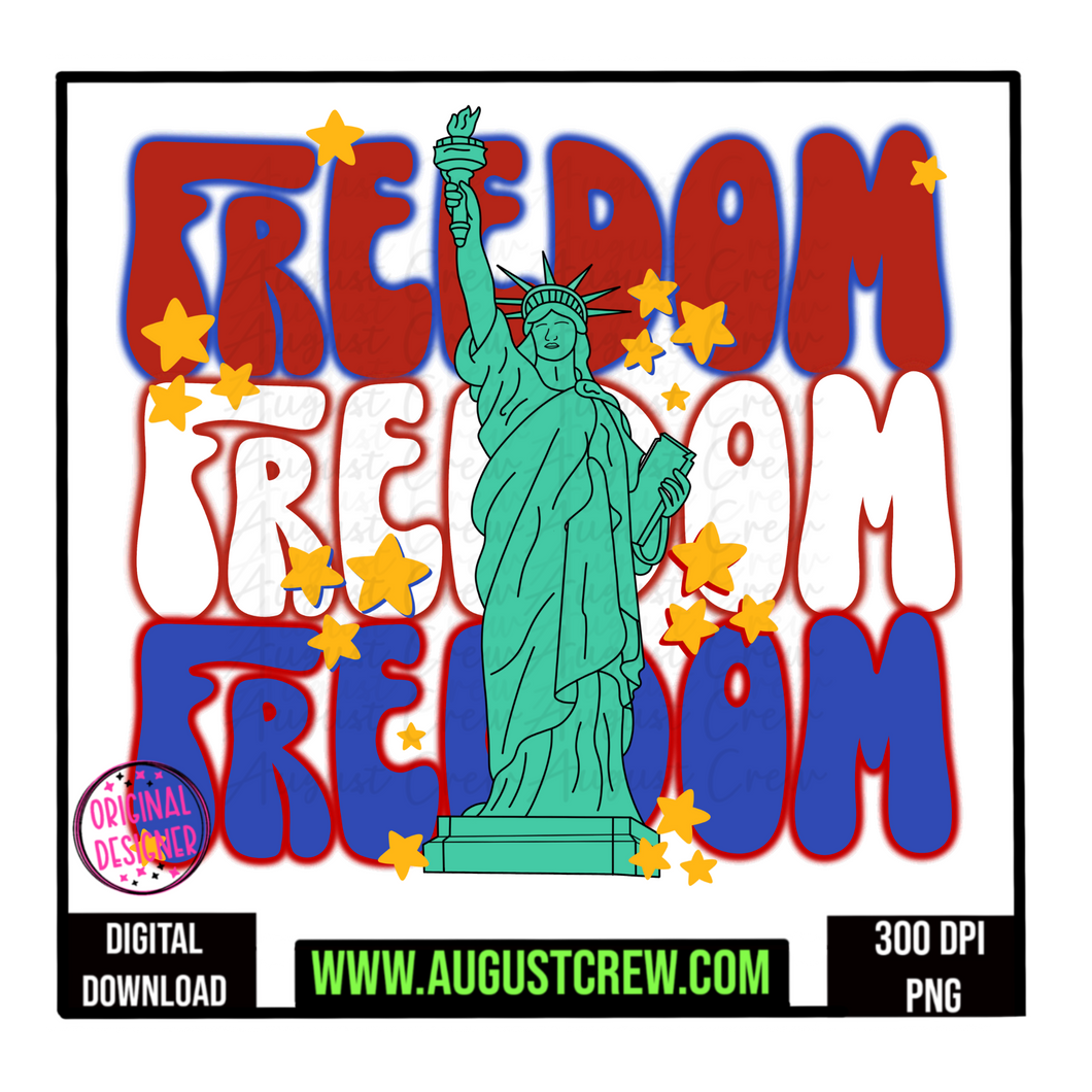 Lady liberty freedom | Digital Download