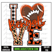 Load image into Gallery viewer, LOVE  | Bengals | Digital
