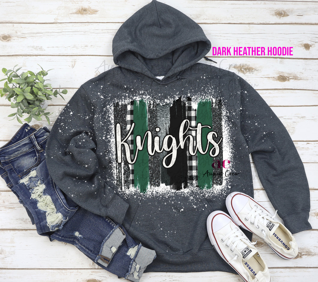 Knights | Gray | Bleached|  Hoodie