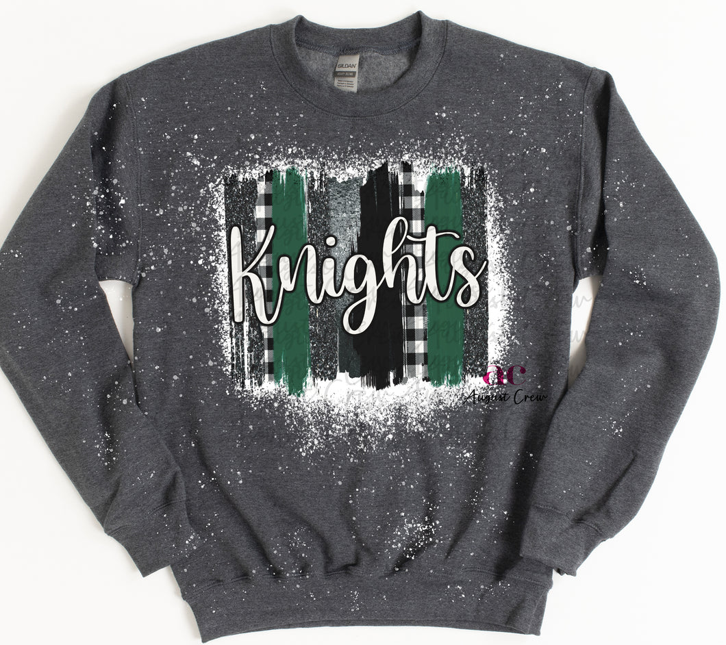 Knights | Gray | Bleached|  Sweatshirt