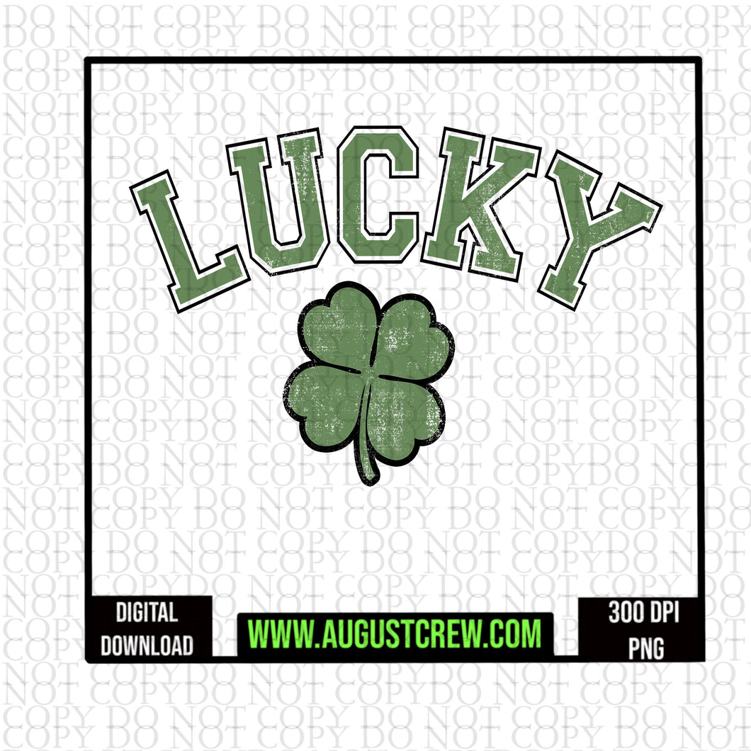 Lucky|  St. Patrick's Day|  Digital