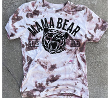 Load image into Gallery viewer, Mama Bear| WaterColor Style Bleached |  T shirt
