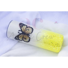 Load image into Gallery viewer, Monogram| Butterfly|  Custom Tumbler
