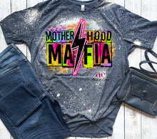 Load image into Gallery viewer, Mother Hood Mafia| T Shirt (bleached)
