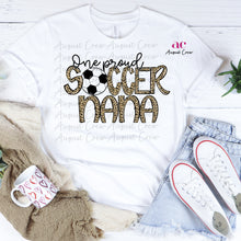 Load image into Gallery viewer, One Proud Soccer| Nana| Leopard | Digital Download
