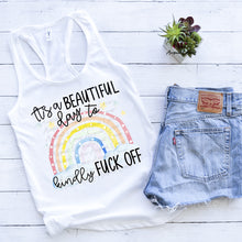 Load image into Gallery viewer, F Off  | Rainbow|Beautiful Day | Shirt
