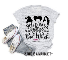 Load image into Gallery viewer, Bad Witch Vibes | Sanderson | T shirt (non bleached)
