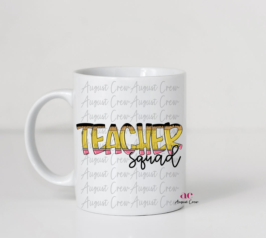 Teacher Squad | 11oz Coffee Mug