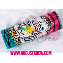 Load image into Gallery viewer, Fearless Tiger| Sublimation| 20oz or 30oz Tumbler
