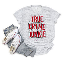 Load image into Gallery viewer, True Crime Junkie | Red Splattered| Digital Download
