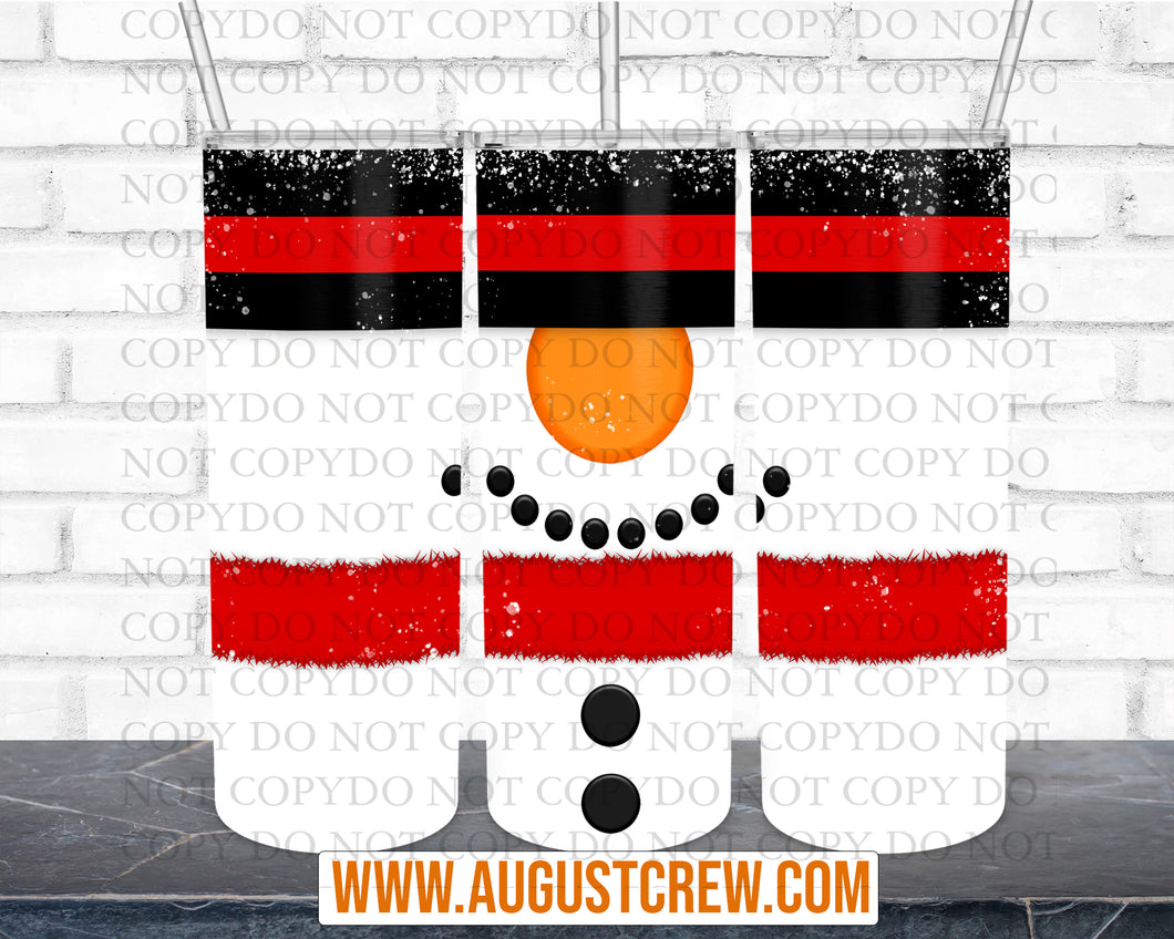 Snowman | Sublimation| Christmas 20oz Tumbler