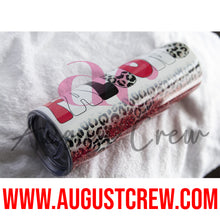 Load image into Gallery viewer, Falcons Style 2 | Leopard| Sublimation| 20oz Tumbler
